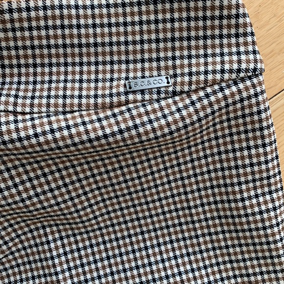SC&CO plaid dress pant legging - Picture 3 of 5